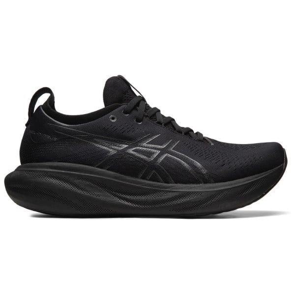 Asics Gel Nimbus 25 - Mens Running Shoes - Triple Black | Sportitude