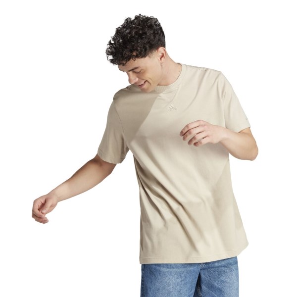 Adidas All SZN Mens T-Shirt - Wonder Beige