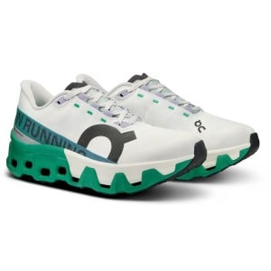 On Cloudmonster Hyper - Mens Running Shoes - Undyed/Mint