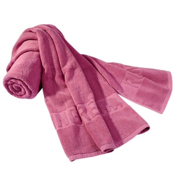 Running Bare Hit The Mat Sports Towel - Rosewood