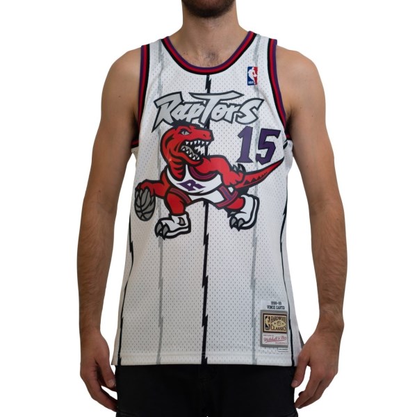 Mitchell & Ness Toronto Raptors Vince Carter 1998-1999 Home NBA Swingman Mens Basketball Jersey -
