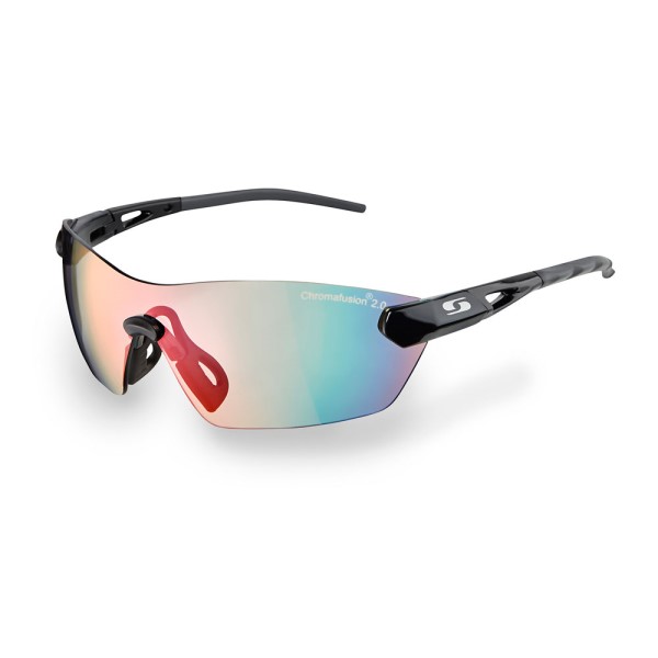 Sunwise Hastings Photochromic Light Reacting Sports Sunglasses + Prescription RX Insert - Chrome