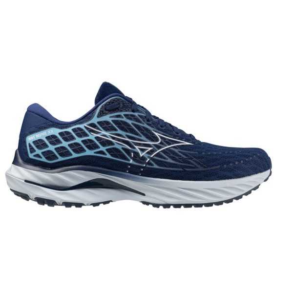 Mizuno Wave Inspire 20 - Mens Running Shoes - Estate Blue/White/River Blue