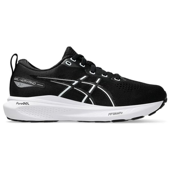 Asics Gel Kayano 31 GS - Kids Running Shoes - Black/White