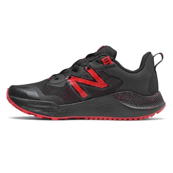New Balance Nitrel v4 - Kids Trail Running Shoes - Energy Red/Black