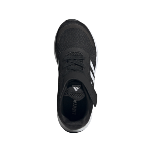 Adidas Duramo SL Velcro - Kids Running Shoes - Black/White/Dash Grey