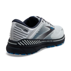 Brooks Adrenaline GTS 22 - Mens Running Shoes - Oyster/India Ink/Blue
