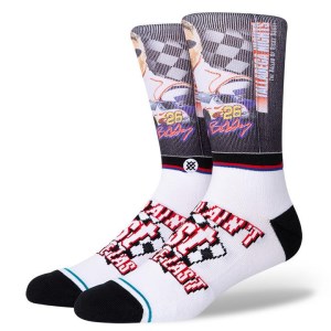 Stance First You Are Last Crew Socks - White