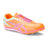 Asics Hyper LD 5 - Womens Track Running Spikes - Mango/Rose/Mint