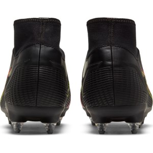 Nike Mercurial Superfly 8 Academy SG - Mens Football Boots - Black/Cyber-Off Noir