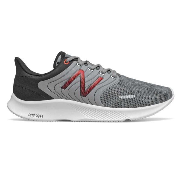 New Balance 68 - Mens Running Shoes - Grey/Black/Red