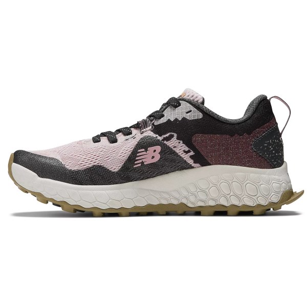New Balance Fresh Foam Hierro v7 - Womens Trail Running Shoes - Stone Pink/Black Top/Washed Burgundy