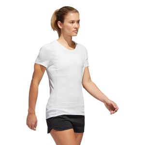 Adidas Supernova Womens Running T-Shirt - Crystal White