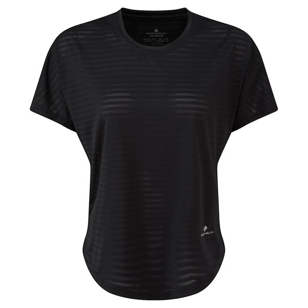 Ronhill Life Flow Womens Running T-Shirt - All Black