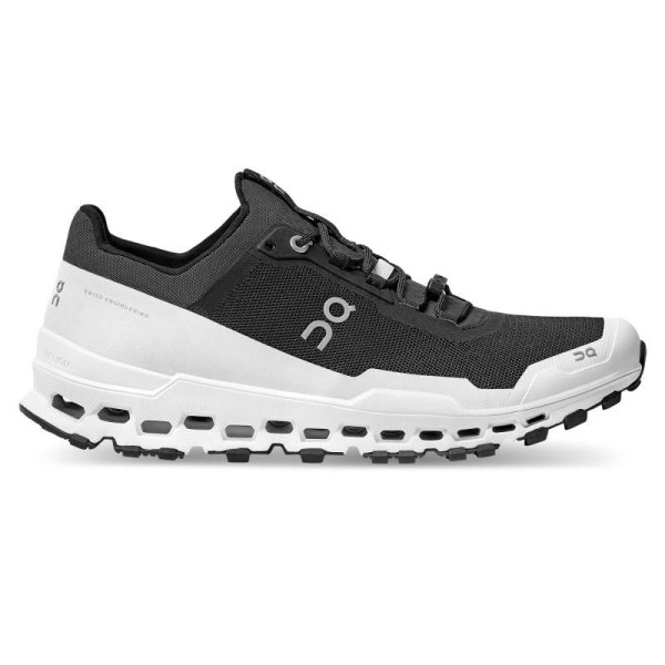 On Cloudultra - Mens Trail Running Shoes - Black/White