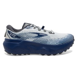 Brooks Caldera 6 - Mens Trail Running Shoes - Oyster/Blue Depths/Pearl