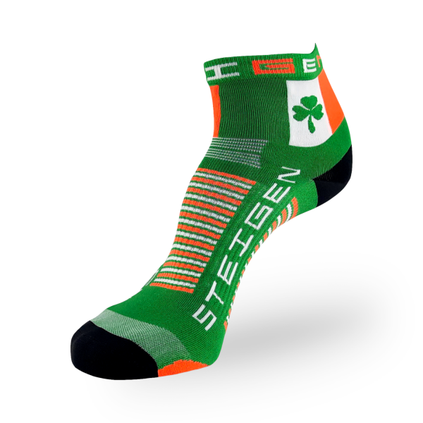 Steigen Quarter Length Running Socks - Irish Green