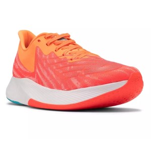 New Balance FuelCell TC - Womens Road Running Shoes - Vivid Coral/Citrus Punch