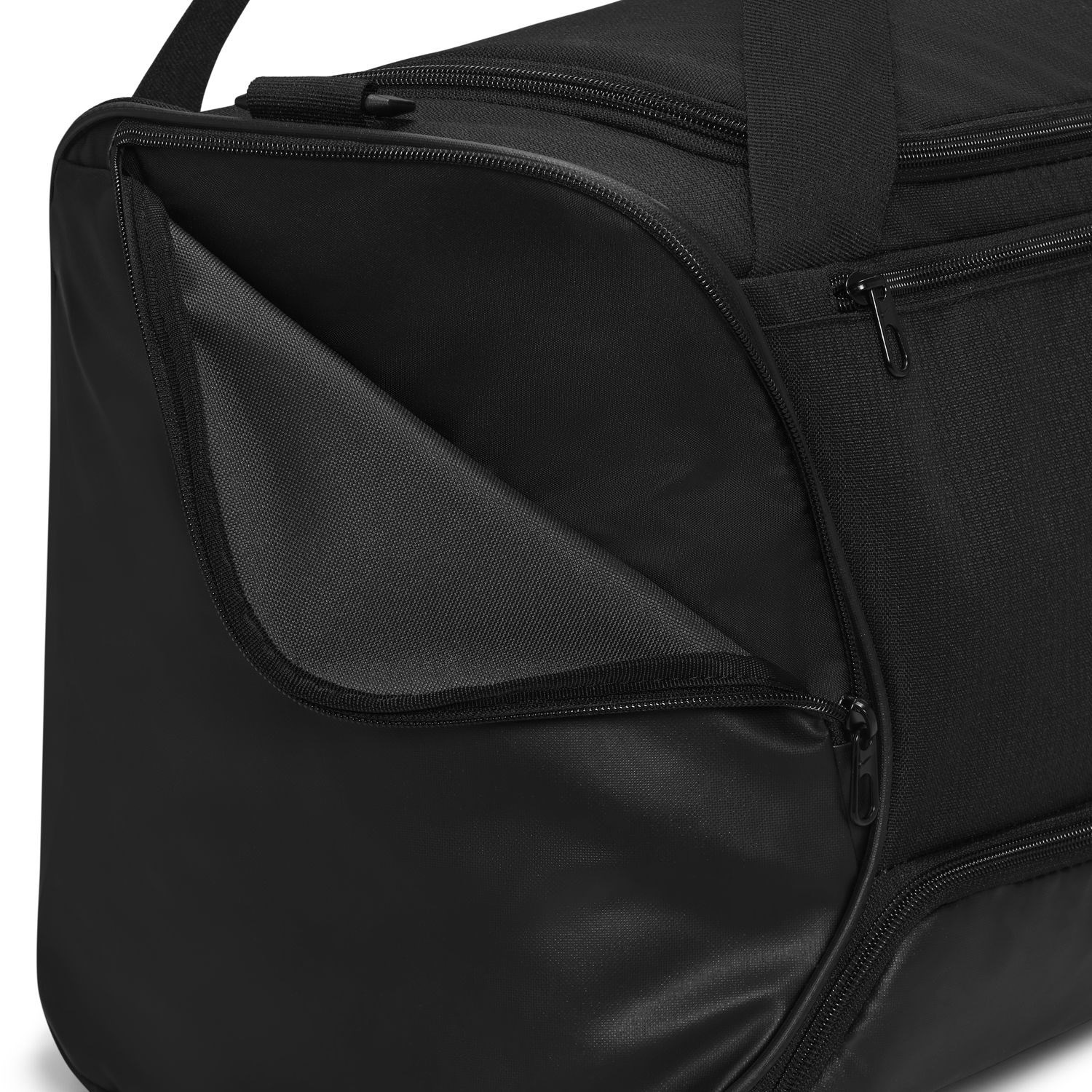 Nike Brasilia 9.5 Medium Training Duffel Bag - Triple Black/White ...