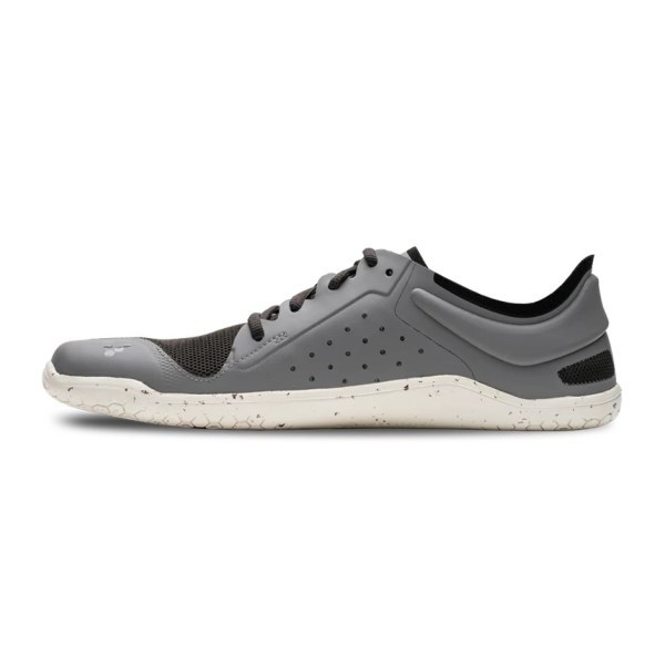 Vivobarefoot Primus Lite 3.0 - Mens Running Shoes - Grey
