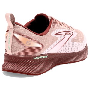 Brooks Levitate 6 - Womens Running Shoes - Peach Whip/Pink
