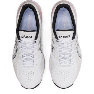 Asics Netburner Super FF - Womens Netball Shoes - White/Pure Silver