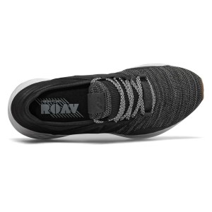New Balance Fresh Foam Roav Knit - Mens Running Shoes - Black/Summer Fog