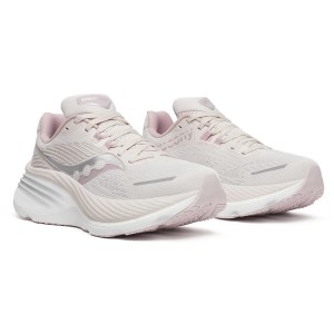 Saucony Hurricane 24 - Womens Running Shoes - Moon/Pearl