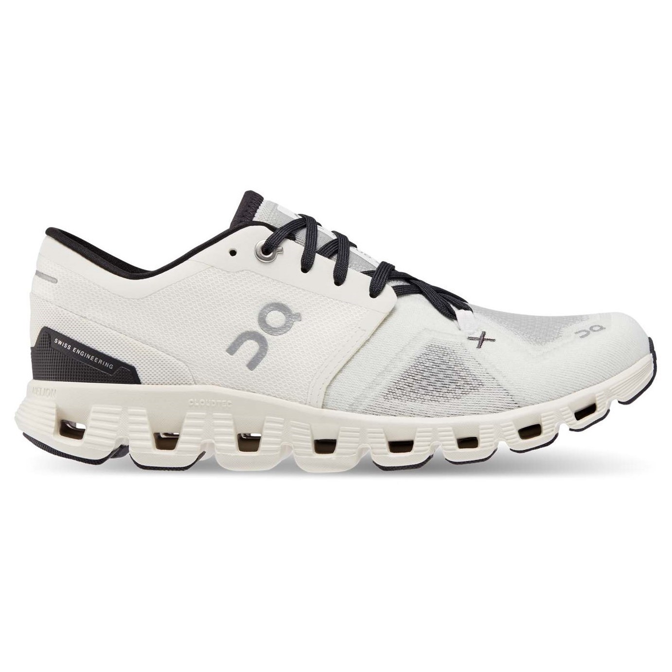 On Cloud X 3 - Womens Running Shoes - White/Black | Sportitude