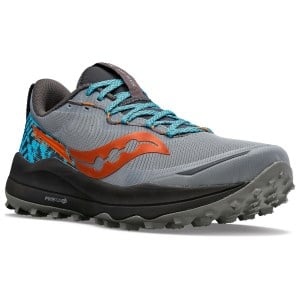Saucony Xodus Ultra 2 - Mens Trail Running Shoes - Fossil/Basalt