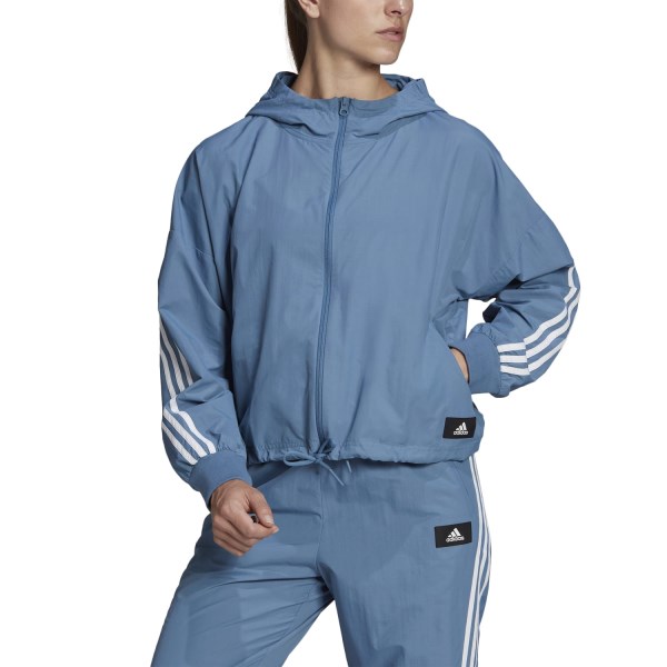 Adidas Sportswear Future Icons Woven Womens Windbreaker Jacket - Altered Blue
