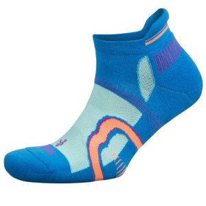 Balega Hidden Contour Running Socks - Ethereal Blue/Light Aqua