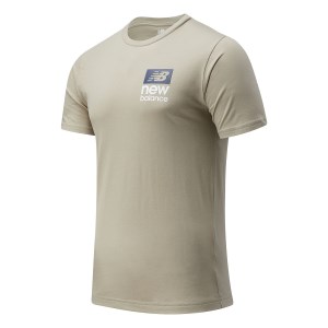 New Balance Sport Mens T-Shirt - Aluminum