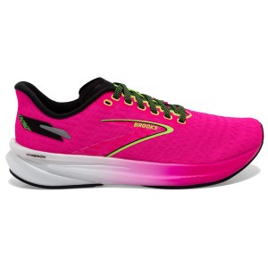 Brooks Hyperion - Womens Running Shoes - Pink Glow/Green/Black