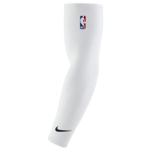 Nike NBA Official On Court Shooter Basketball Arm Sleeve - White