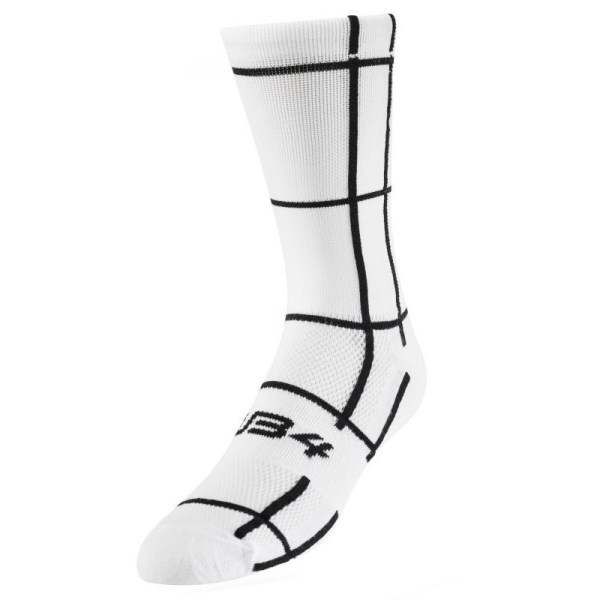 Sub4 Grid Cycling Socks - White