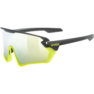 UVEX Sportstyle 231 Multi Sport Sunglasses - Black/Yellow