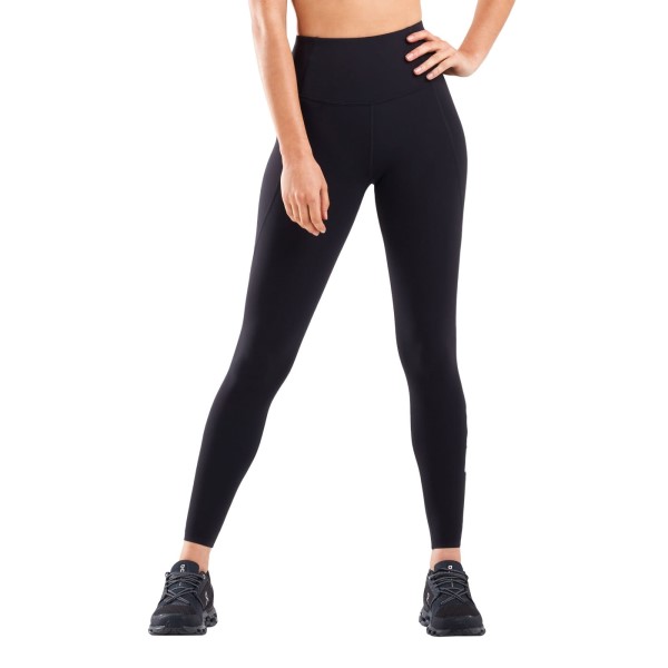2XU Fitness New Heights Womens Compression Tights - Black/White