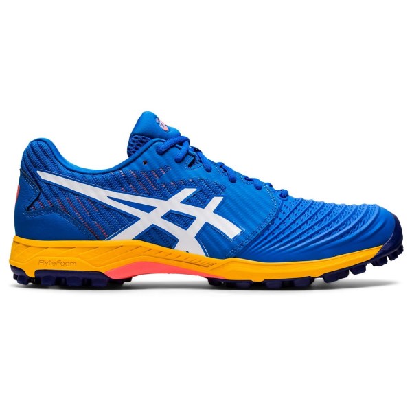 Asics Field Ultimate FF - Mens Hockey Shoes - Electric Blue/White