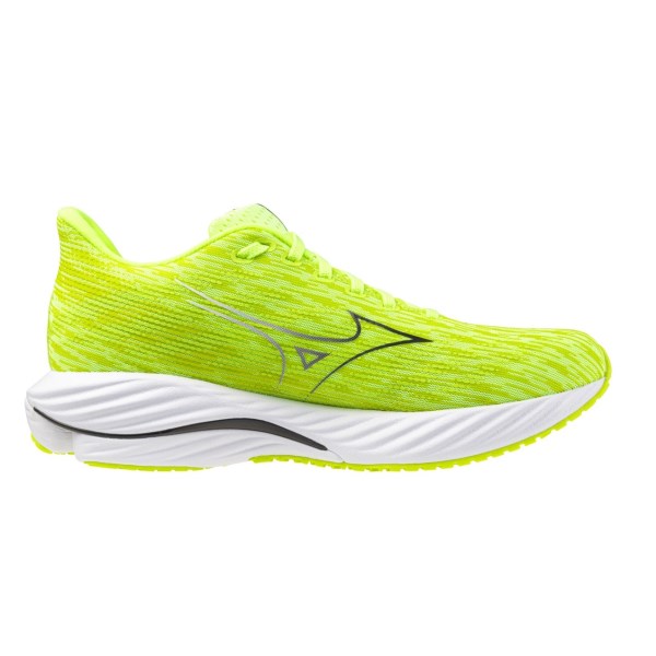 Mizuno Wave Rider 28 - Mens Running Shoes - Mizuno Neo Lime/Black/Acid Lime