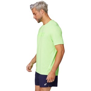 Asics Essential Triblend Mens Training T-Shirt - Green Gecko