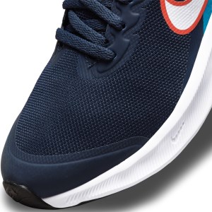 Nike Star Runner 3 GS - Kids Running Shoes - Midnight Navy/White Imperial Blue