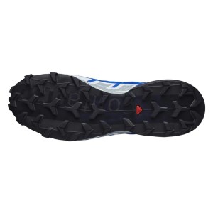 Salomon Speedcross 6 GTX - Mens Trail Running Shoes - Nautical Blue/Black/White