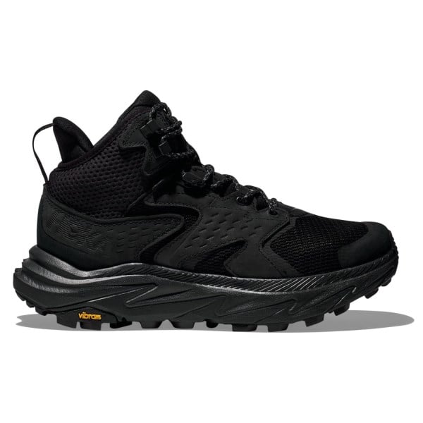 Hoka Anacapa 2 Mid GTX - Mens Hiking Shoes - Black/Black