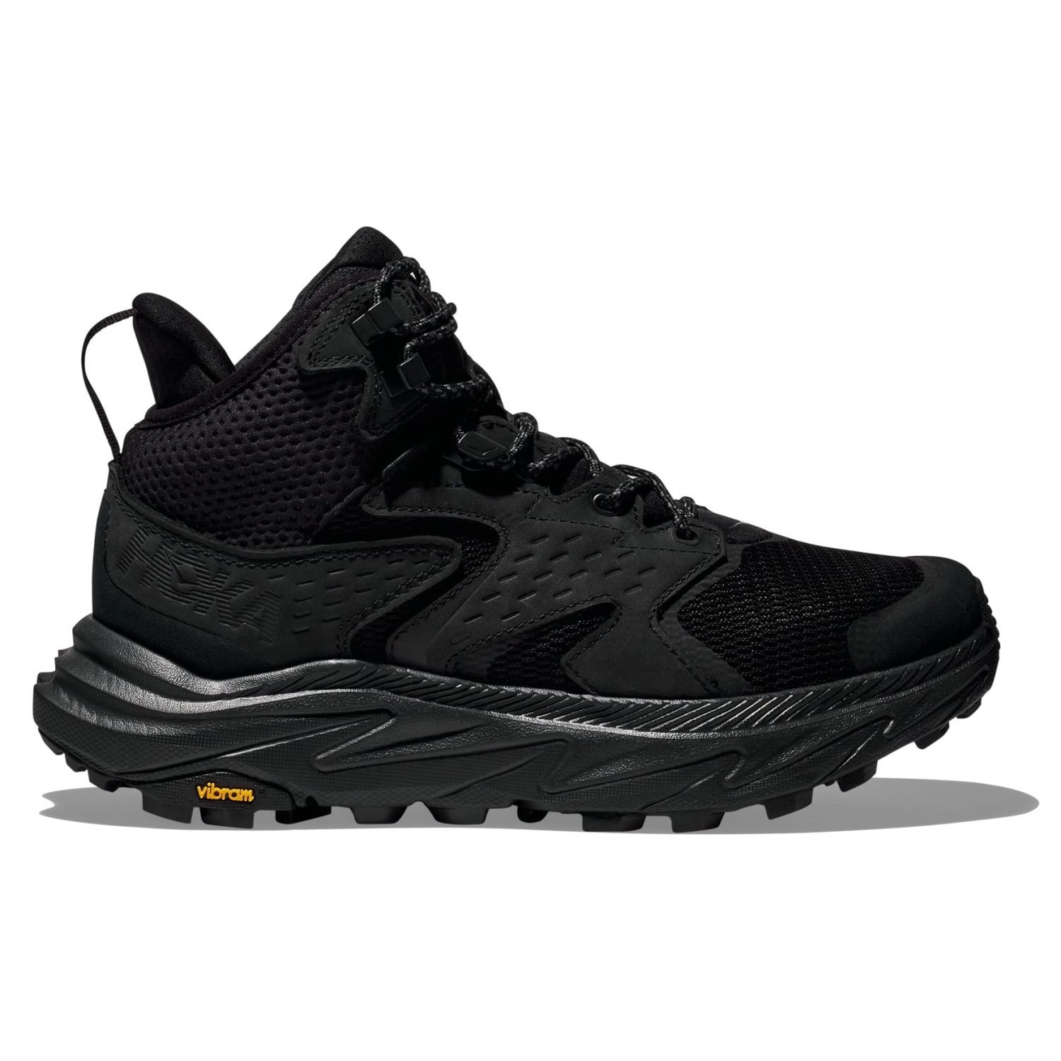 Hoka Anacapa 2 Mid GTX - Mens Hiking Shoes - Black/Black | Sportitude