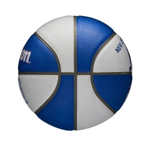 Wilson Brooklyn Nets NBA Team Retro Mini Basketball - Size 3 - Blue/White