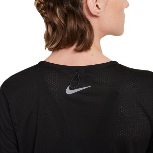Nike Miler Run Division Womens Running T-Shirt - Black/Reflective Silver