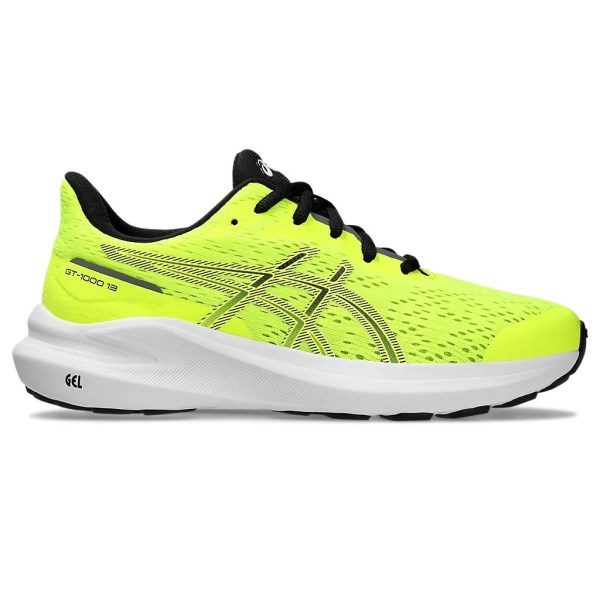 Asics GT-1000 13 GS - Kids Running Shoes - Safety Yellow/Black
