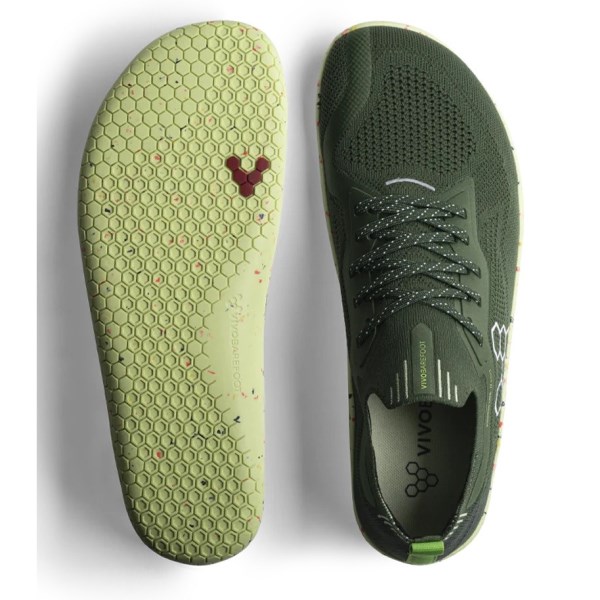 Vivobarefoot Primus Lite Knit - Mens Running Shoes - Douglas Fir