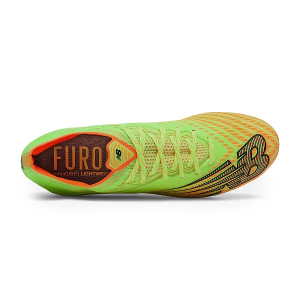 New Balance Furon v6 Pro FG - Mens Football Boots - Bleached Lime/Citrus